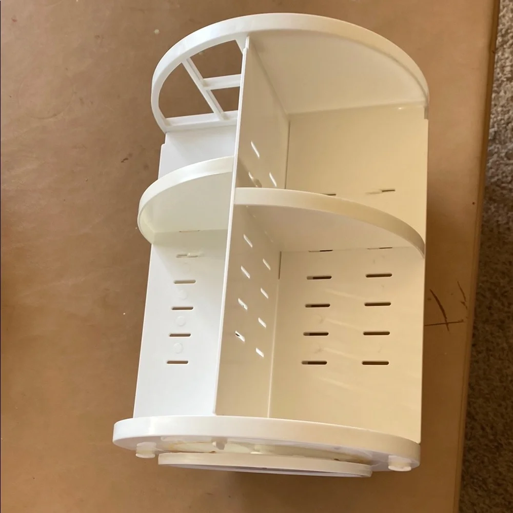 White Rotating Organizer